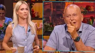 Het publiek was geschokt:H&eacute;l&egrave;ne Hendriks zet Jack van Gelder als grofvuil buiten bij De Oranjewinter
