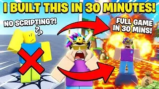 Make Your First Roblox Game in 30 Minutes! (No Experience)