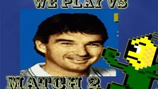 Jimmy Connors Pro Tennis Tour Match 2 Best of 7 w/Fayt