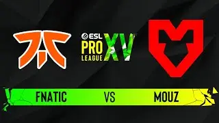 fnatic vs. MOUZ - Map 1 [Nuke] - ESL Pro League Season 15 - Group A