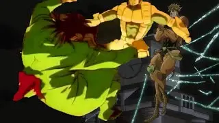 JoJo OVA - Kakyoin's Death with 2015 Anime Voices, OST & SFX