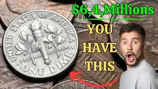 The $33,000,000 US Silver Roosevelt one Dime - United States Coins