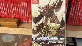 Assault Suit Leynos 2 Saturn Tribute gameplay on the Nintendo Switch.