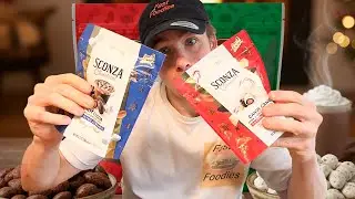 🌰🍫 Обзор новинки: жареный миндаль Sconza | Дегустация миндаля со вкусом горячего какао и мятной к...