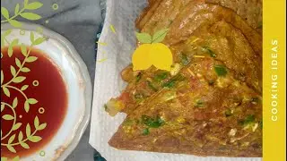 Egg Sandwich Without Bread Recipe By Cooking Ideas | Liquid Dough Sandwich Recipe.