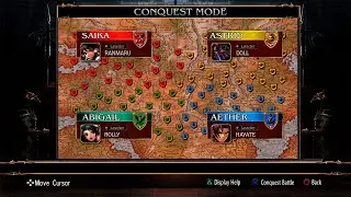 Soul Calibur IV Prototype Ver. - Conquest Mode (unused) - Xianghua Gameplay VS Tira and Nightmare