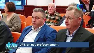 UPT, un nou profesor emerit