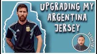 Turning My Argentina Soccer Jersey Into A World Cup 2018 Match Day Jersey!