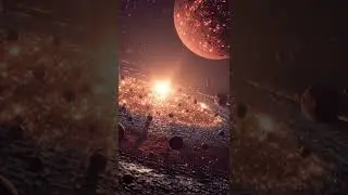 Lights swirl around a silent planet 🌠 #GalaxyAI #AIUniverse #SpaceMystery #Stars #Cosmos