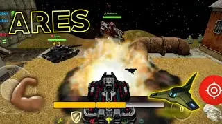 Tanki Online - Ares Overdrive vs Lifeguard Drone In Parkour Mode😱
