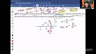 NEET PHYSICS// Ray Optics// Mirror Formula & Speed of image