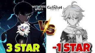 WHEN MC CAN CLEAR ENDGAME CONTENT | WUTHERING WAVES VS GENSHIN IMPACT