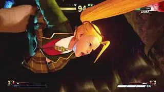 STREET FIGHTER V Cammy vs Laura