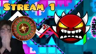 HOW MANY EXTREME DEMONS CAN I BEAT BEFORE GEODE RELEASES??? (Stream 1)