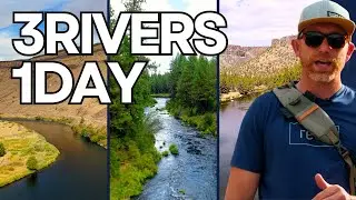 Fly Fishing 3 Central Oregon Rivers in 1 Day | Metolius, Crooked & Lower Deschutes Challenge
