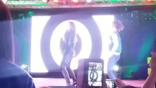 Maja Salvador Dancing at RHomes Sales Rally