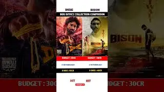 dude vs bison movei box office collection Comprison 🍿|#boxofficecollection |#bison #dude |