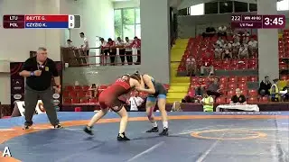 1/8 WW - 49 кг: Г. ДИЛИТ (LTU) против К. ЧИЗИО (ПОЛ)