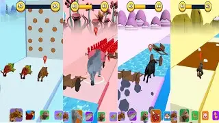 Animal Transform game Best gaming animal run game animal racing game #gaming #animal #animals #game