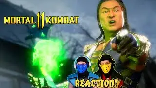 Scorpion & Sub-Zero REACT - MORTAL KOMBAT 11 - Shang Tsung Reveal Trailer + DLC | MK11 PARODY!