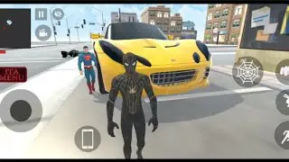 Indian thief auto simulator car game.new big city travel  bat man car se .#simulator 