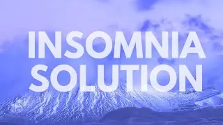 INSOMNIA SOLUTION GUIDED SLEEP MEDITATION deep sleep, calm sleep, peaceful sleep