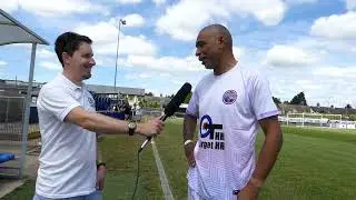 Football vs Cancer 2022   Des Walker Interview