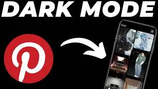 How to Enable Dark Mode in Pinterest Mobile App Tutorial