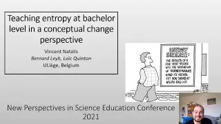 Teaching Entropy at Bachelor Level in a Conceptual Change Perspective