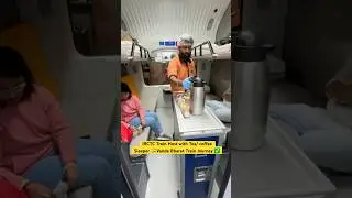IRCTC Train Host with Tea/ coffee Sleeper 🇮🇳Vande Bharat Train Journey ✅