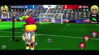 Perfect kick 2 Dorberiamice vs lilcon (dumbest person I’ve ever seen!)