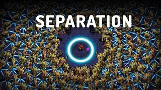 Algorithms for Enemy Separation while Pathfinding