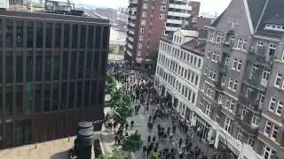 G20 Hamburg, Angriff auf Empire Riverside Hotel, 07.07.2017