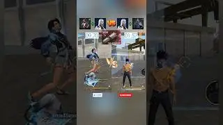 Clu + Soniya vs Kenta + Soniya Character #ff #new #bimas #gaming #garena #2024 #BimasGaming😱❤️