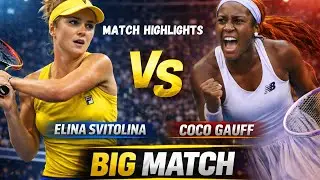 Coco Gauff vs Elina Svitolina | 2026 Australian open  Round 16| WTA Match Highlights