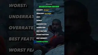 Graduations WORST song #graduation #kanyewest #rap #review