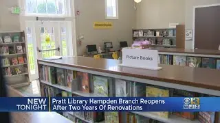 Pratt Library Hampden Branch Reopens