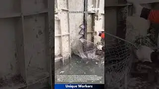 Catching fish in a dam: people catching fish in a dam