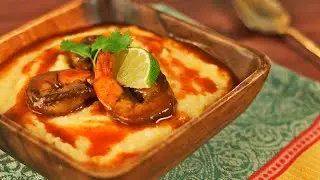 Coconut Shrimp & Grits | Hungry AF
