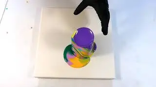 Multi-Color Lace Cells Flip Cup Technique &ndash; Beautiful Result &ndash;Chameleon  &ndash; Tutorial &ndash; Easy Beginners