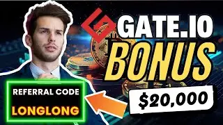 Gate.io Referral Code 2025 How To Use LONGLONG For Bonuses | Crypto Kickstart