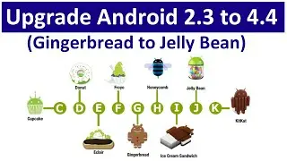 Upgrade Android 2.3 to 4.4 (Gingerbread to Jelly Bean)(Gingerbread to Kit Kat) Write Custom Recovery
