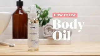 cbdMD Botanicals: How to Use Dry Body Oil