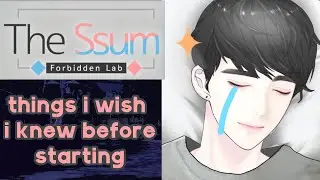 things i wish i knew before starting the ssum: forbidden lab!