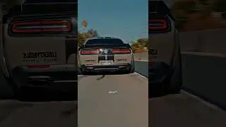 on your demand #editing #car #doge challenger