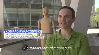 ANDI the sweating robot helps humans battle heat waves