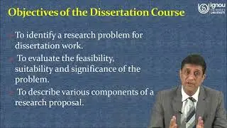 Research Proposal and Report | MA Education(MESP-001) | Dr.Niradhar Dey | SOE, IGNOU, New Delhi