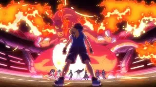 Masters 8 Tournament Final Battle - Ash VS Lionel/Leon Opening Fanmade (Ver. 2) #Anipoke #pokemon