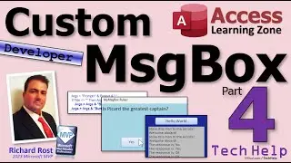 Create a Custom Dynamic MsgBox in Microsoft Access Using VBA. Part 4: Button Captions