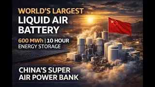 World's Largest Liquid Air Battery